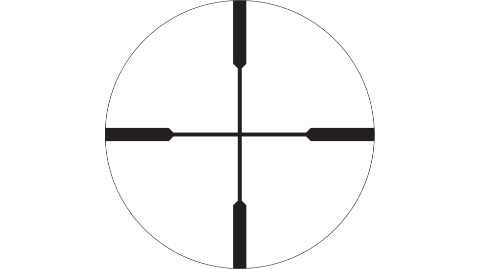 Vortex Crossfire HD 2-7x32 mm 1 in Tube Rifle Scope, Second Focal Plane, V-Plex MOA, Black, 11.2&quot;, 14.7oz, CFR-2702