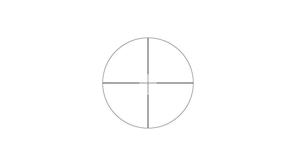 Vortex Crossfire II 3-9x50 mm Rifle Scope, 1 in Tube, Second Focal Plane, Black, Hard Anodized, Non-Illuminated Dead-Hold BDC Reticle, MOA Adjustment, CF2-31011