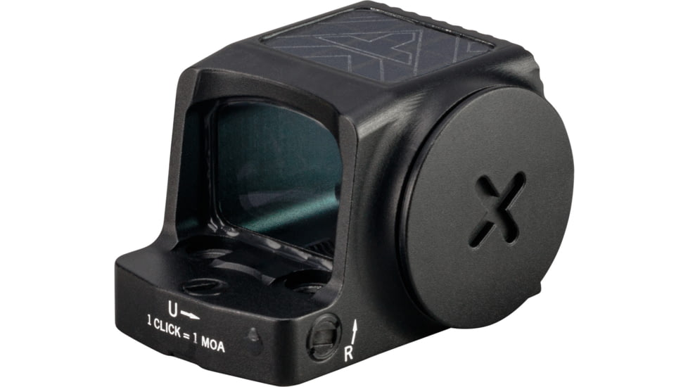 Vortex Defender-CCW Enclosed Solar Micro Prismatic Red Dot Sight, 1x20.2mm, 3 MOA Reticle, Black, DFCCW-MRD3-E
