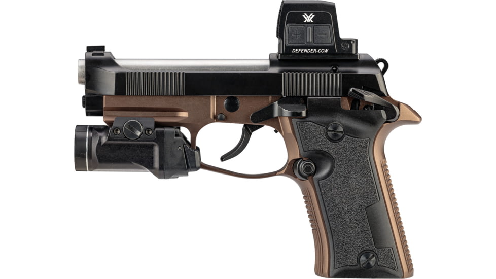 Vortex Defender-CCW Enclosed Solar Micro Prismatic Red Dot Sight, 1x20.2mm, 3 MOA Reticle, Black, DFCCW-MRD3-E