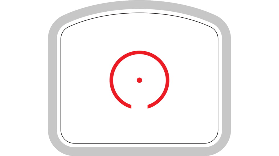 Vortex Defender-CCW Enclosed Solar Micro Prismatic Red Dot Sight, 1x20.2mm, 3 MOA Reticle, Black, DFCCW-MRD3-E