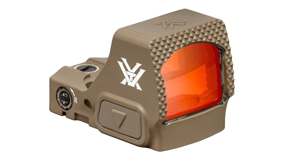 Vortex Defender-ST 1x23mm Micro Reflex Red Dot Sight, 3 MOA, Tan, DFST-MRD3-T