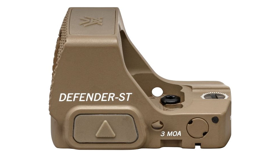 Vortex Defender-ST 1x23mm Micro Reflex Red Dot Sight, 3 MOA, Tan, DFST-MRD3-T