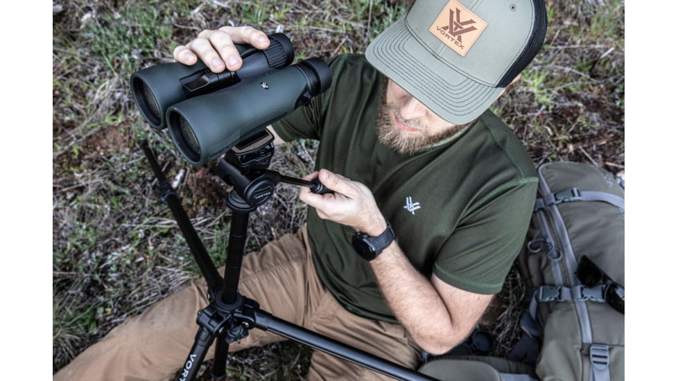 Vortex Diamondback HD 15x56mm Binocular, Roof, Rubber, Green, DB-218