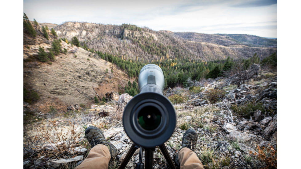Vortex Diamondback HD Spotting Scope, 20-60x85mm, Angled, Green, 18 x 8.28 x 5.5, DS-85A