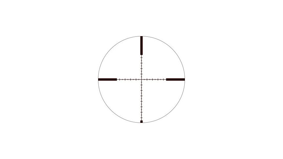 Vortex Diamondback Tactical 4-12x40 mm Rifle Scope, 1 in Tube, Second Focal Plane, Black, Hard Anodized, Non-Illuminated VMR-1 MOA Reticle, MOA Adjustment, DBK-10025