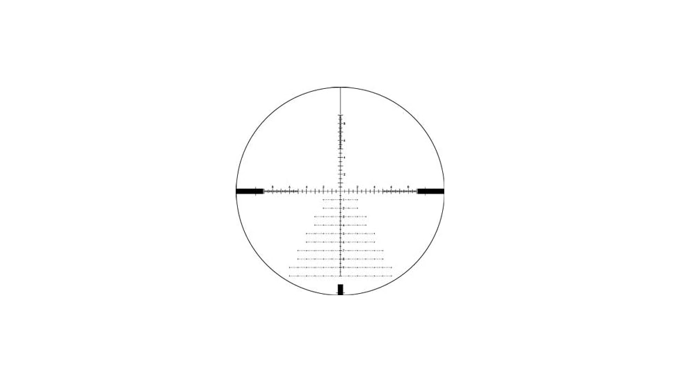Vortex Diamondback Tactical 6-24x50mm Rifle Scope, 30mm Tube, First Focal Plane, Black, Hard Anodized, Non-Illuminated EBR-2C MRAD Reticle, Mil Rad Adjustment, DBK-10029