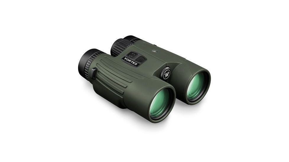 Vortex Fury HD 5000 10x42mm Roof Prism Rangefinder Binoculars, Matte, Forest Green, LRF301