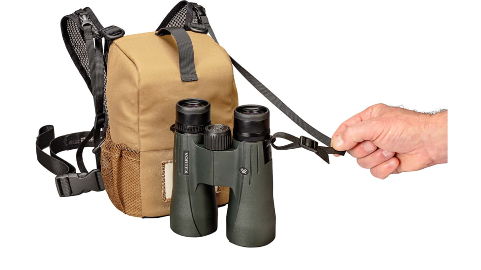 Vortex GlassPak Sport Binocular Harness, Tan, Large, P500-L