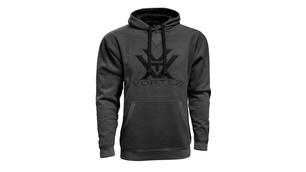 Vortex Mens Peached Sweatshirt, Black Heather, M 219041-BLH-M