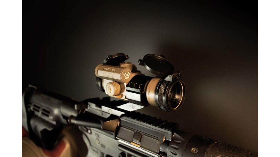 Vortex OPMOD StrikeFire II Red Dot with Cantilever AR-15 Mount 4MOA Red/Green Dot
