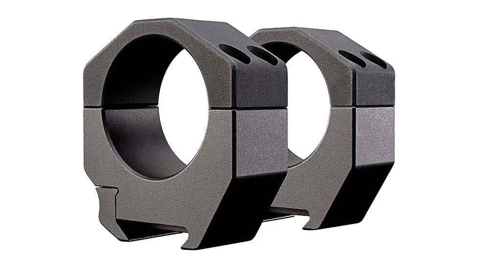 Vortex Precision Matched Rifle Scope Rings, 34 mm Tube, 1.1 in, Black, PMR-34-1.1