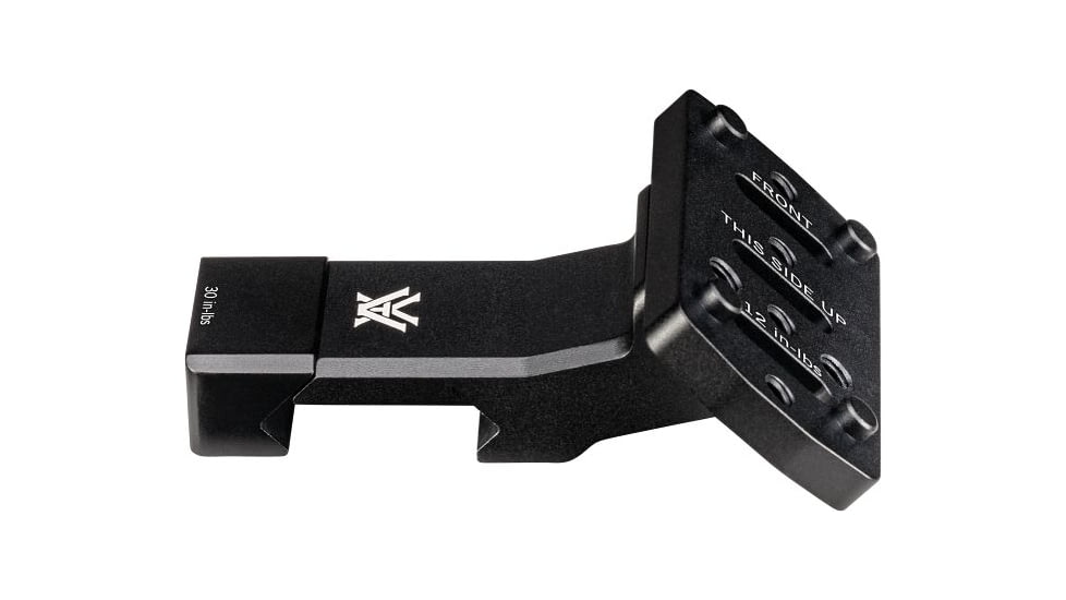 Vortex Pro 45 Degree Offset Accessory Picatinny Mount, Black, 45RDM-2