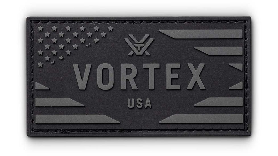 Vortex Rank and File Patch, Black, 222-66-BLK