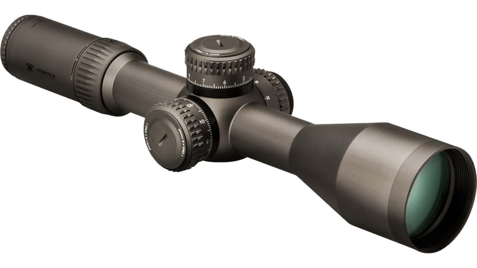 Vortex Razor HD Gen II 4.5-27x56mm Rifle Scope, 34mm Tube, First Focal Plane, Stealth Shadow, Hard Anodized, Red EBR-7C MOA Reticle, MOA Adjustment, Multi, RZR-42707