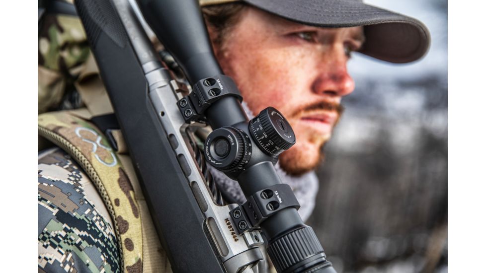 Vortex Razor HD LHT 3-15x42 mm Rifle Scope, 30 mm Tube, Second Focal Plane, Black, Matte Anodized, Red HSR-5i MOA Reticle, MOA Adjustment, RZR-31501