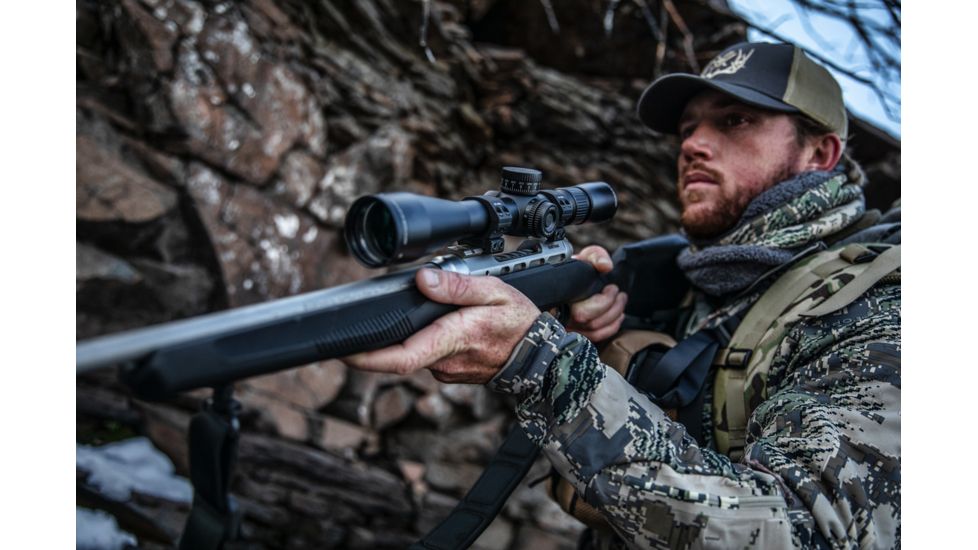 Vortex Razor HD LHT 3-15x42 mm Rifle Scope, 30 mm Tube, Second Focal Plane, Black, Matte Anodized, Red HSR-5i MOA Reticle, MOA Adjustment, RZR-31501