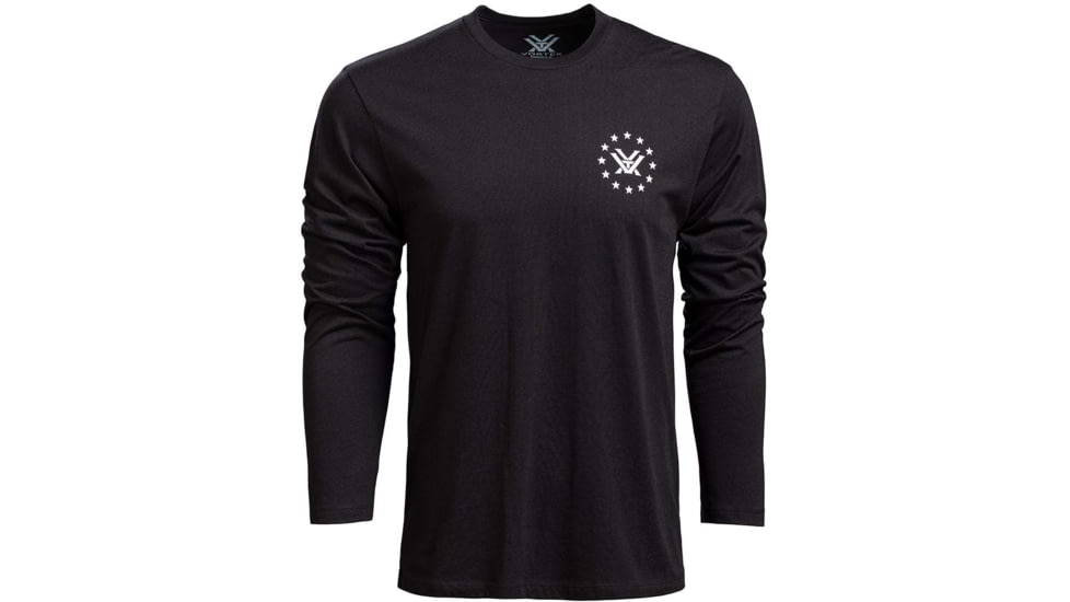 Vortex Salute LS T-Shirt - Mens, Black, 3XL, 222-02-BLK3X