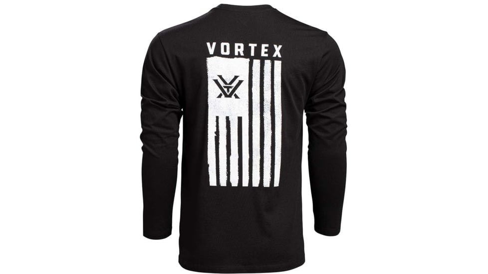 Vortex Salute LS T-Shirt - Mens, Black, 3XL, 222-02-BLK3X