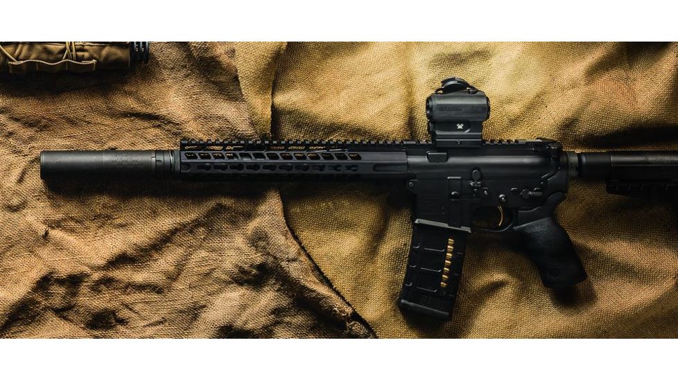 Vortex SPARC AR 1x22mm 2 MOA Bright Red Dot Sight, AAA Battery, Black, SPC-AR1