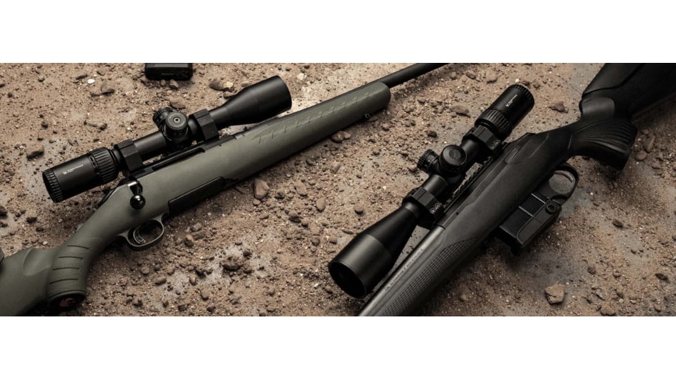 Vortex Strike Eagle 4-24x50mm Rifle Scope, 30mm Tube, Second Focal Plane, EBR-4 MRAD Reticle, Black, SE-1628