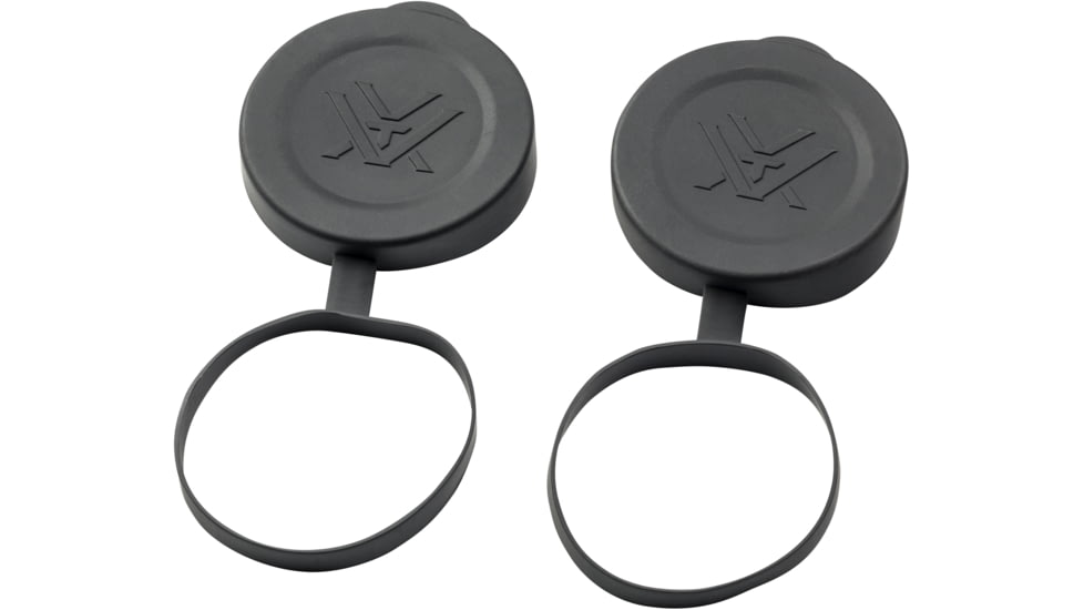 Vortex Tethered Objective Lens Covers Set of 2 56mm Kaibab Binocular, Black, SW64