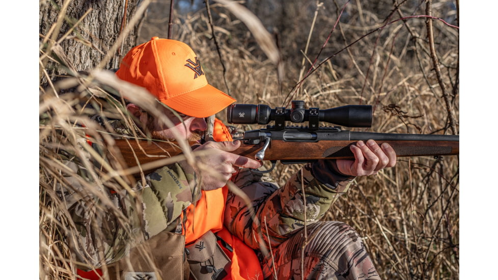 Vortex Triumph HD 3-9x40mm 1 inch Tube Rifle Scope, Second Focal Plane, Dead-Hold BDC MOA Reticle, Black, TRI-3901