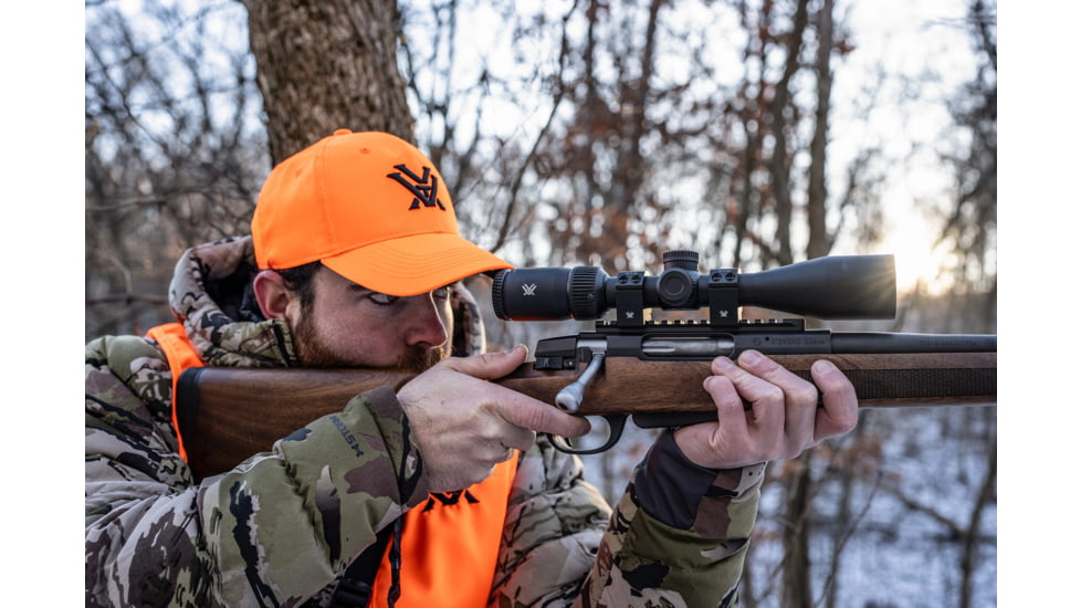 Vortex Triumph HD 3-9x40mm 1 inch Tube Rifle Scope, Second Focal Plane, Dead-Hold BDC MOA Reticle, Black, TRI-3901