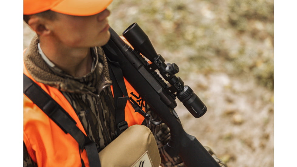 Vortex Triumph HD 3-9x40mm 1 inch Tube Rifle Scope, Second Focal Plane, Dead-Hold BDC MOA Reticle, Black, TRI-3901