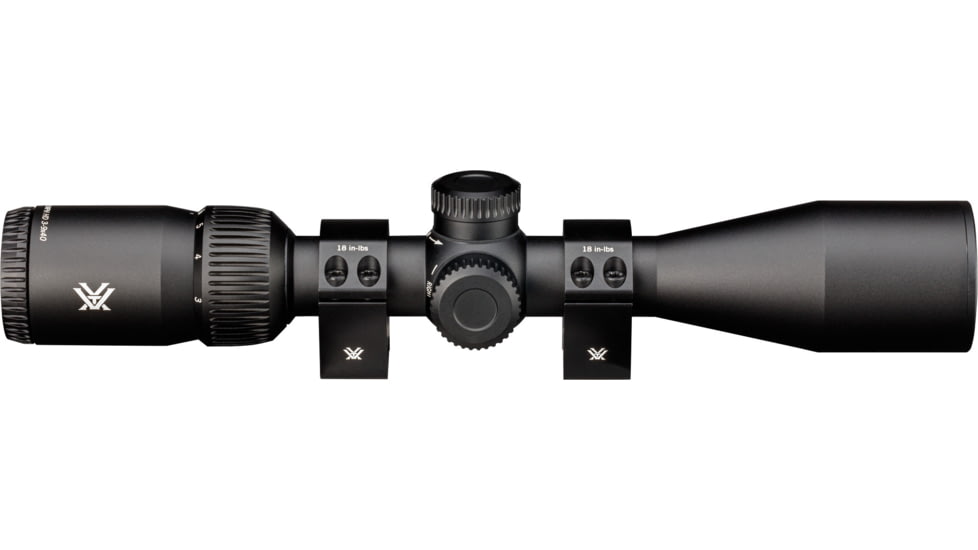 Vortex Triumph HD 3-9x40mm 1 inch Tube Rifle Scope, Second Focal Plane, Dead-Hold BDC MOA Reticle, Black, TRI-3901