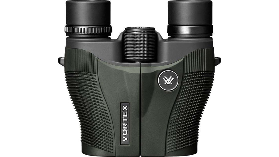 Vortex Vanquish 10x26mm Porro Prism Compact Binoculars, Matte, Green, Compact, VNQ-1026