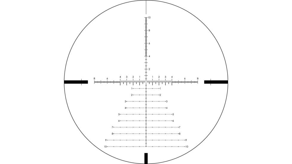 Vortex Venom 5-25x56 mm Rifle Scope, 34 mm Tube, First Focal Plane, Black, Matte, Non-Illuminated EBR-7C MRAD Reticle, Mil Rad Adjustment, VEN-52502