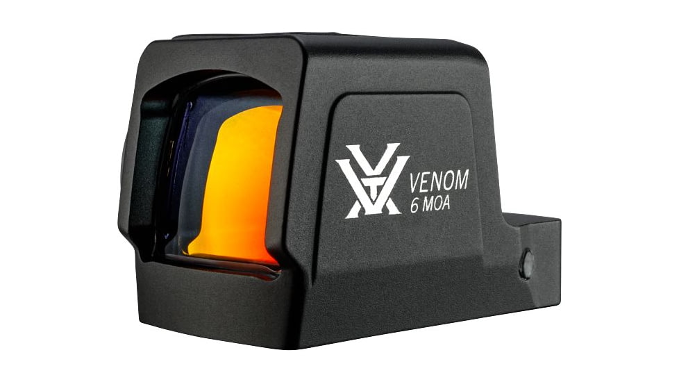 Vortex Venom Enclosed Reflex Micro Red Dot Sight, 1x, 6 MOA, Black, VEN-MRD6-E