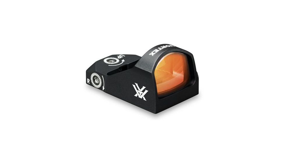 Vortex Viper 1x24mm 6 MOA Red Dot Sight, CR2032 Battery, Black, VRD-6