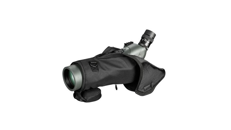 Vortex Viper HD 80mm Padded Spotting Scope Case, for 77&quot;82mm scopes, Black C77-82
