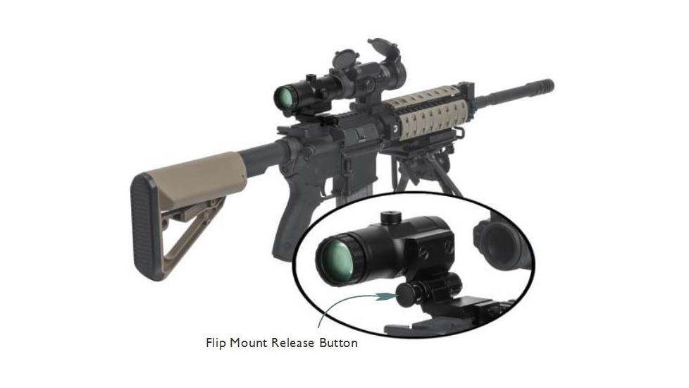 Vortex VMX-3T Magnifier with Flip Mount VMX-3T