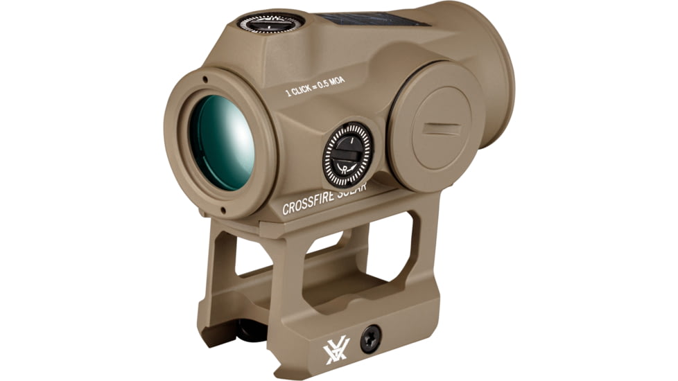 Vortex Crossfire II 1x25mm 2 MOA Solar Reflex Red Dot Sight
