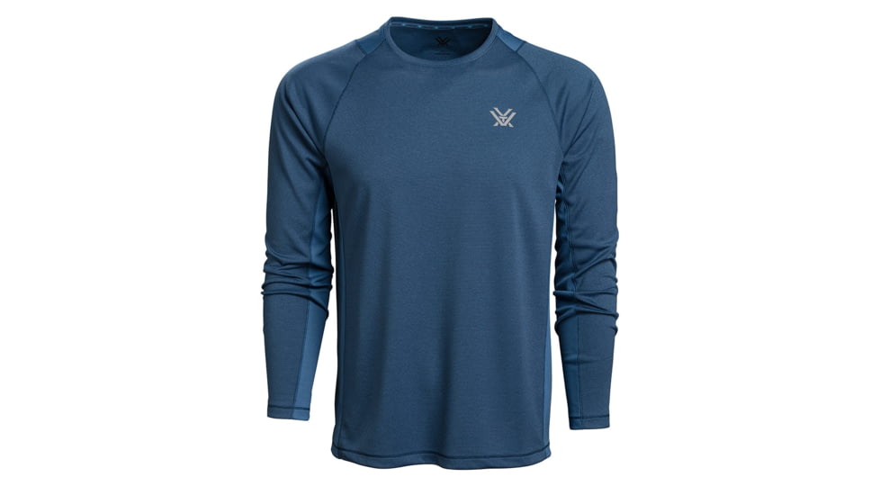 Vortex Weekend Rucker Long Sleeve Tops - Men's, Dark Blue, S, 121-23-DKBS