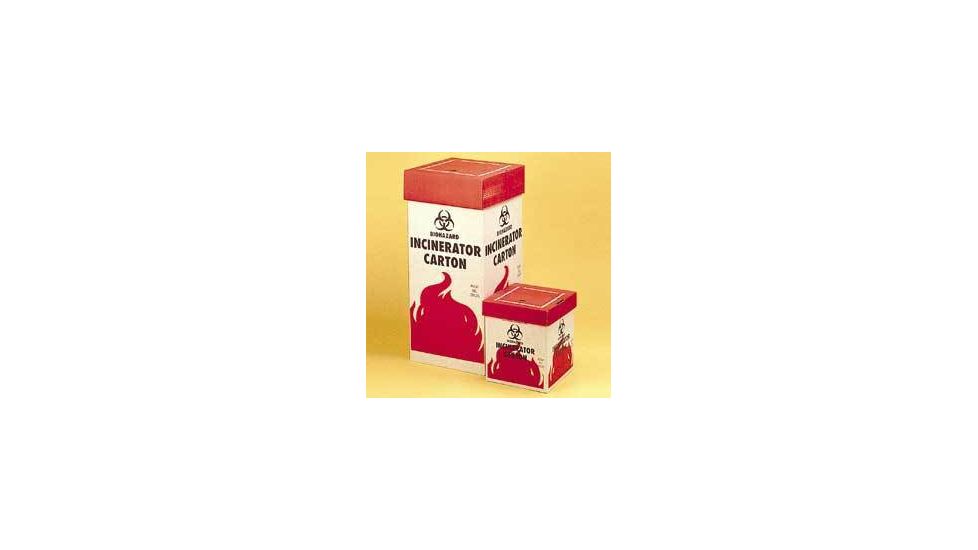 VWR Biohazard Incinerator Cartons 132051002 Benchtop Disposal Carton