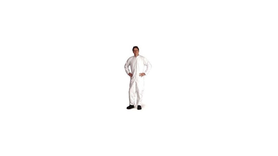 VWR Coveralls made with DuPont Tyvek IsoClean Material IC181SWHXLVD Coveralls With Elastic Ankles