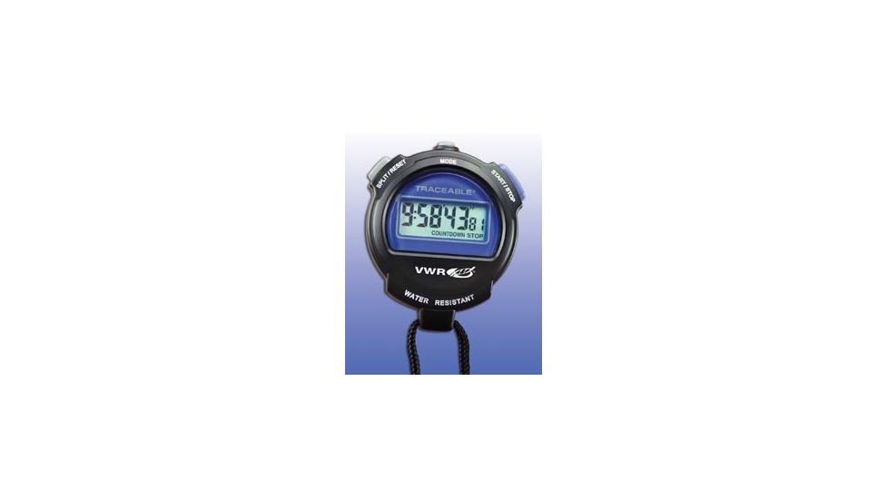 VWR Extra-Large LCD Digital Stopwatches 1031 Triple Display