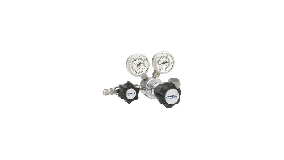 VWR High-Purity Single-Stage Gas Regulators, Stainless Steel 3001163