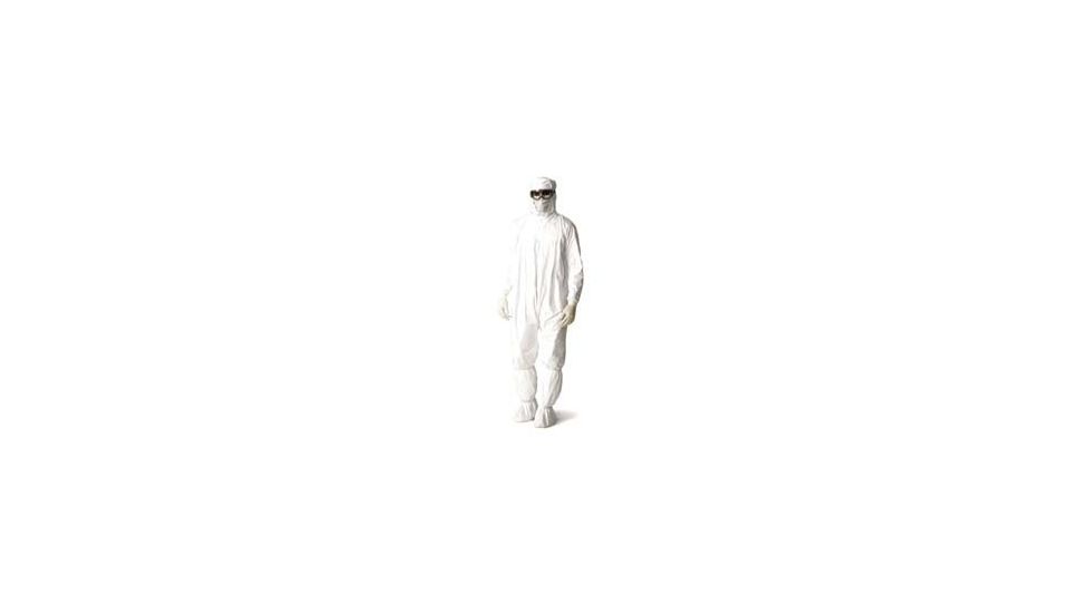 VWR Hooded Coveralls Made With Dupont Tyvek Isoclean Material, Case of 25, IC180SWH3XVD