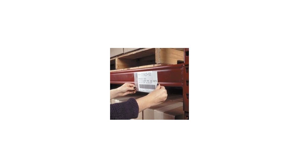 VWR Large Shelf Label Holders Self-Adhesive Holders, Pack of 50, APX-35