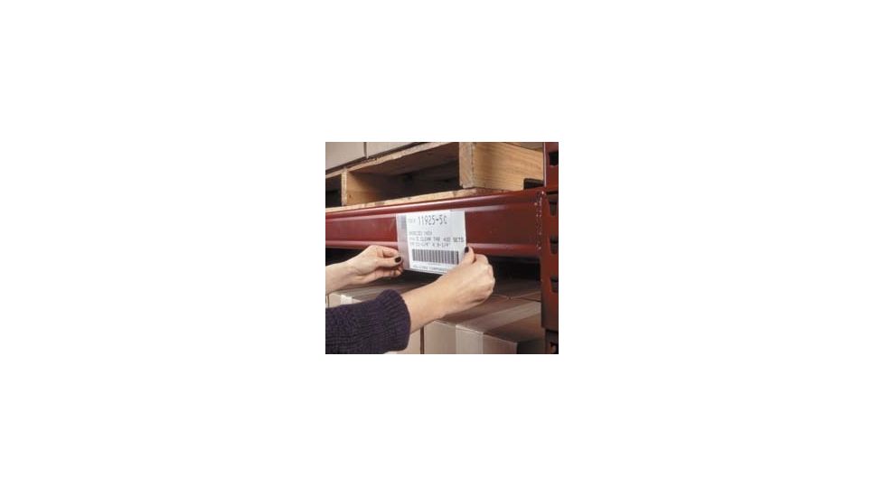 VWR Large Shelf Label Holders Magnetic Holders, Pack of 50, APX-46M