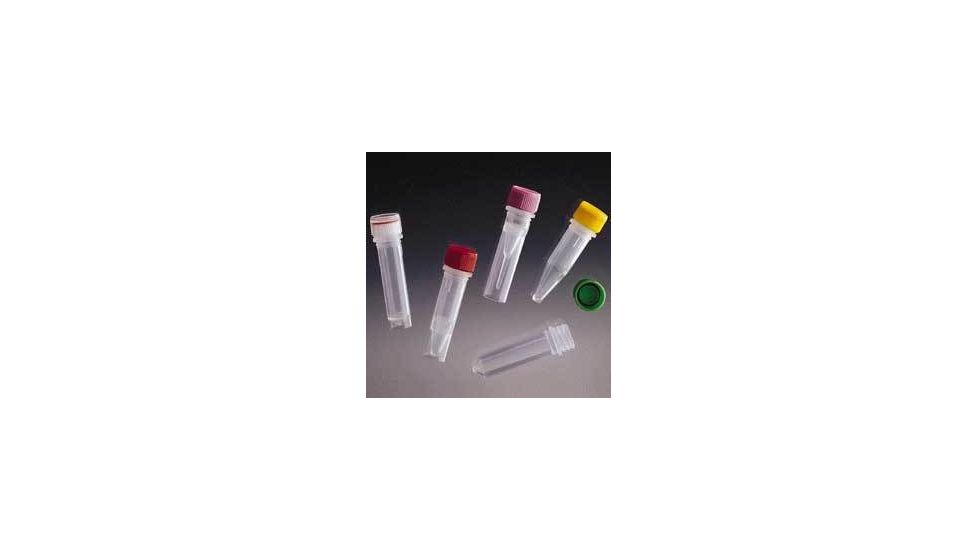 VWR Screw-Cap Microcentrifuge Tubes 3605-848-300 Color-Coded Inserts