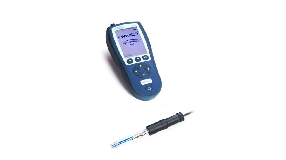 VWR SympHony Handheld Dissolved Oxygen Meter w/Polarographic Dissolved Oxygen Probe, 89231-674