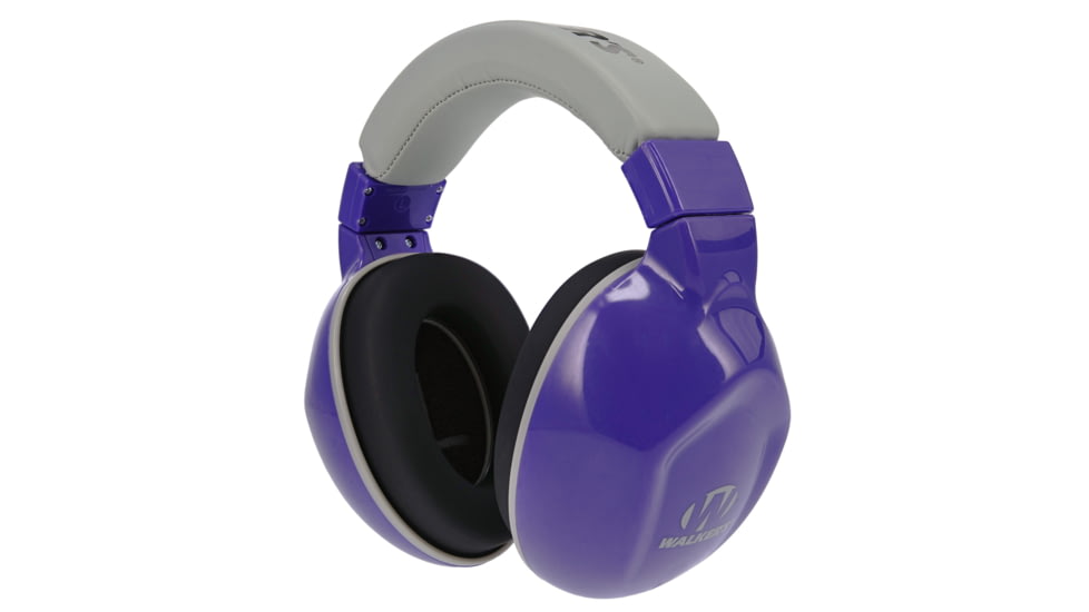 Walker's Boomies Passive Hearing Protection, Earmuff, Extra Small, Royal Plum GWP-YM2-PL