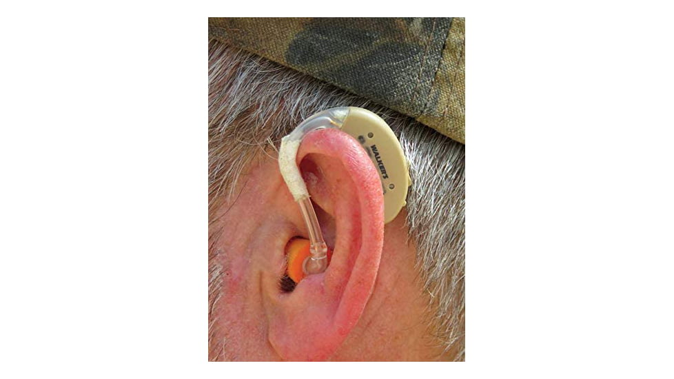 Walkers Digital HD Power Elite Game Ear 50dB AFT Hearing Amplifier, 29 db NRR, Tan, WGE-XGE4B