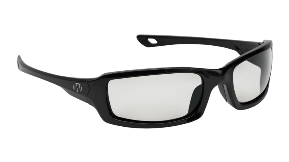 Walkers GWP-SF-9201-CL Premium Safety Glasses 9201 Clear Polycarbonate Black
